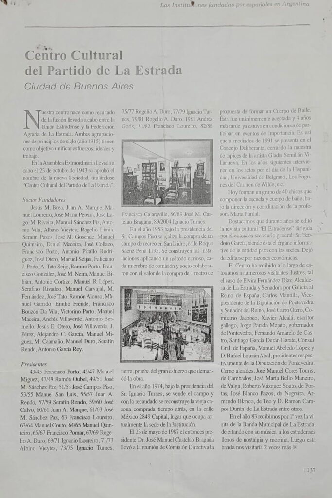 Quienes somos La Estrada