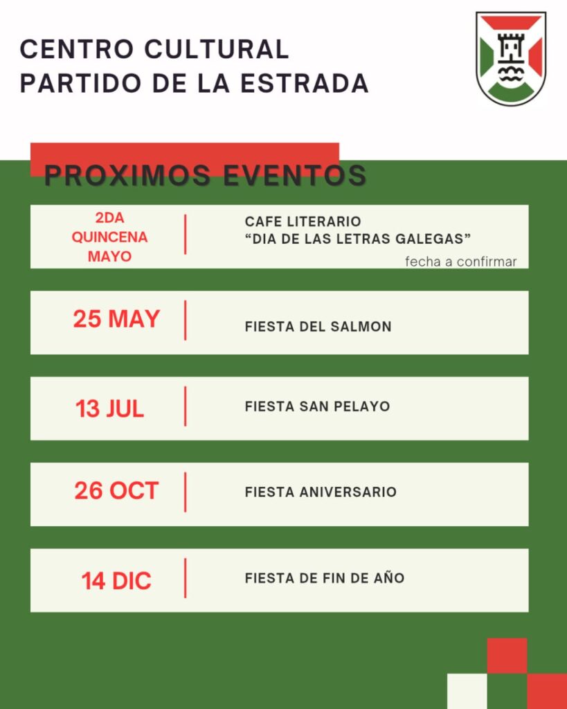 Eventos del año La Estrada