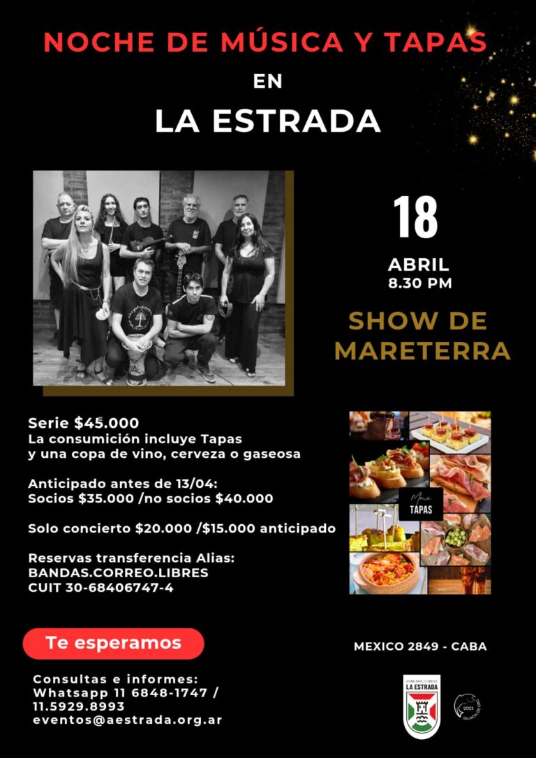 Noche de musica y tapas